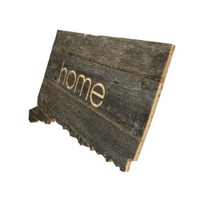 Image showing  Large Rustic Farmhouse Home State Reclaimed Wood Wall Sign, Connecticut