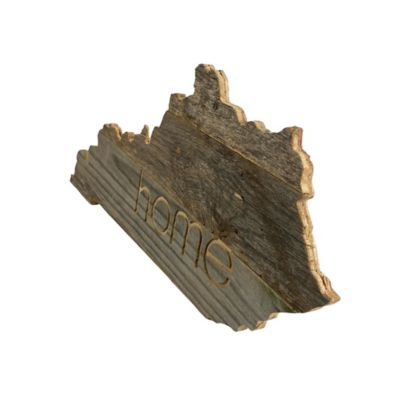 Image showing  Large Rustic Farmhouse Home State Reclaimed Wood Wall Sign, Kentucky