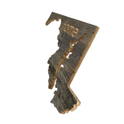 Image showing  Large Rustic Farmhouse Home State Reclaimed Wood Wall Sign, Maryland