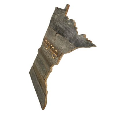 Image showing  Large Rustic Farmhouse Home State Reclaimed Wood Wall Sign, Minnesota