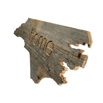 Image showing  Large Rustic Farmhouse Home State Reclaimed Wood Wall Sign, North Carolina