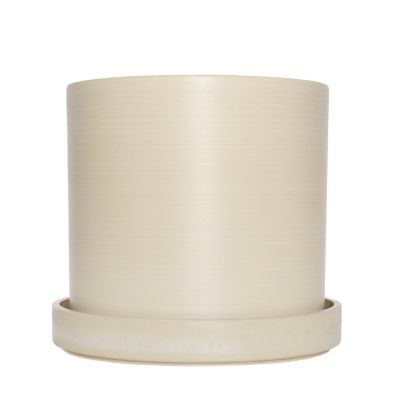 Image showing  5 in. Upcycled Cream Planter