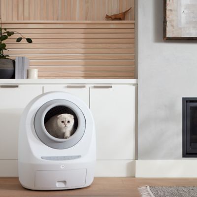 Image showing 7 th Casa Leo Leo's Loo Too Smart Self-Cleaning Cat Litter Box