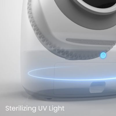 Image showing 6 th Casa Leo Leo's Loo Too Smart Self-Cleaning Cat Litter Box