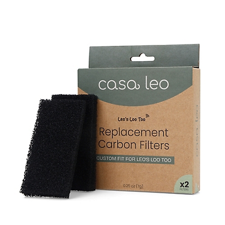Casa Leo Carbon Filters for Leo's Loo Too