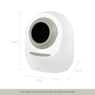 Image showing 5 th Casa Leo Leo's Loo Too Starter Bundle Smart Self-Cleaning Cat Litter Box