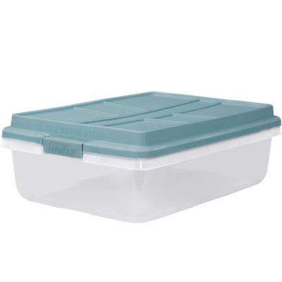 HEFTY 40 qt. Hi Rise Clear Bin - Under Bed Storage