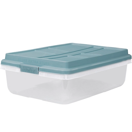 Hefty Hi-Rise Max Storage Container, 48 Qt, Gray – Save Rite Medical