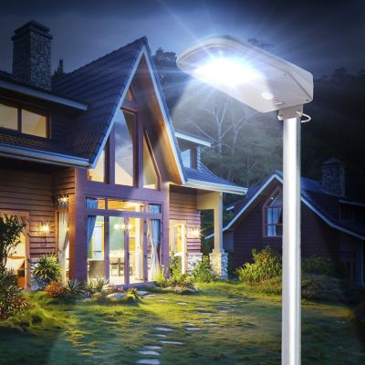 Image showing  2000 Lumen Solar Floodlight with Remote, 8590