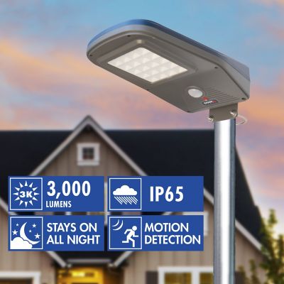 Image showing 6 th Wagan Tech 3000 Lumen Solar Floodlight with Remote, 8591