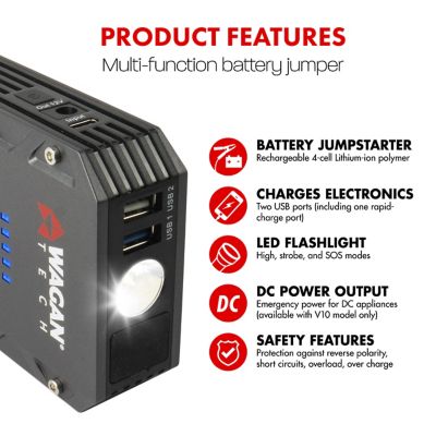 Image showing 6 th Wagan Tech 2A Ionboost V10 Torque Jump Starter
