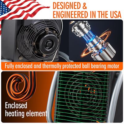 Image showing  Greenhouse Garage Workshop Infrared Heater, 3000 W, 240V