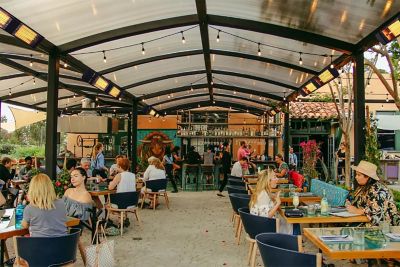 Image showing 6 th Dr. Infrared Heater Indoor/Outdoor Infrared Patio Heater with Remote, 300 sq. ft., 10,260 BTU, 3,000W, 220-240V