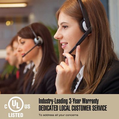 Image showing 6 th Dr. Infrared Heater Electric Portable Space Heater with Humidifier and Oscillation Fan, 400 sq. ft., 5,200 BTU, 1,500W, Walnut