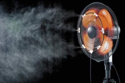 Image showing  Cooling System Fan Misting Kit with 0.15 Mm Anti-Drip Nozzles (Fan Not Included), ILG-250