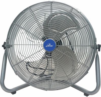 Image showing  20 in. 3-Speed Indoor Super Turbo High Velocity Floor Fan, 7500 CFM, 225-Watt Motor