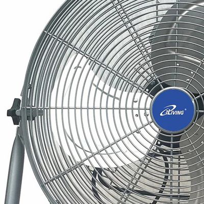 Image showing  20 in. 3-Speed Indoor Super Turbo High Velocity Floor Fan, 7500 CFM, 225-Watt Motor