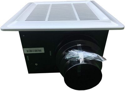 Image showing  Bathroom Ventilation Exhaust Dc Fan Adjustable Speed Selector, Smart Flow 50-110 Cfm, Energy Star, ILG8FV110