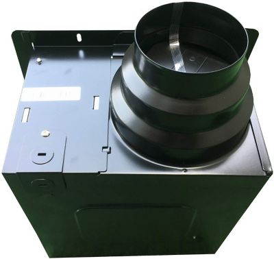 Image showing 5 th iLIVING Bathroom Ventilation Exhaust Dc Fan Adjustable Speed Selector, Smart Flow 50-110 Cfm, Energy Star, ILG8FV110