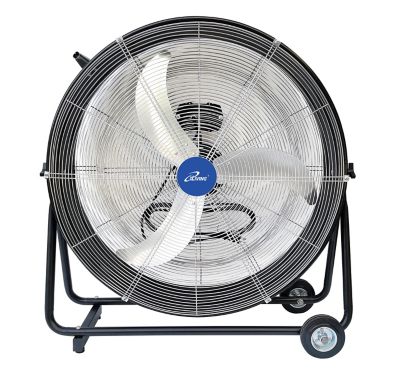 iLIVING 30 in. High Velocity Drum Fan Industrial, Commercial, Residential Air Circulator, 3-Speed Control, 8300 CFM, ILG8MF30-83