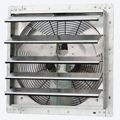 iLIVING 18 in. Variable-Speed Shutter Exhaust Fan, 1,736 CFM, Wall Mounted