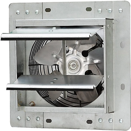 iLIVING 7 in. Variable Speed Shutter Exhaust Fan Crawl Space Ventilator, Wall-Mounted, ILG8SF7V