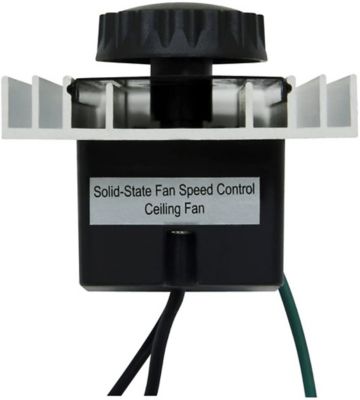 Image showing  Solid State Variable Adjustable Precision Fan Speed Controller, 120V, 8A