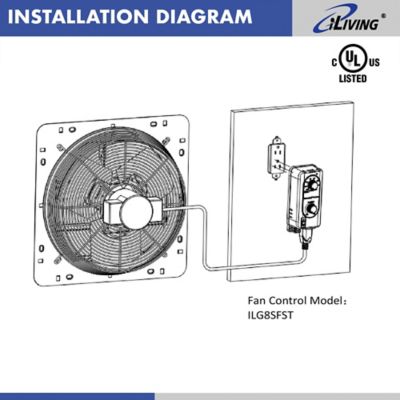 Image showing  Exhaust Fan Thermospeed Controller
