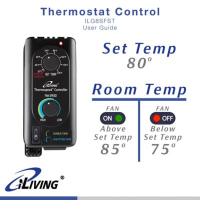 Image showing  Exhaust Fan Thermospeed Controller