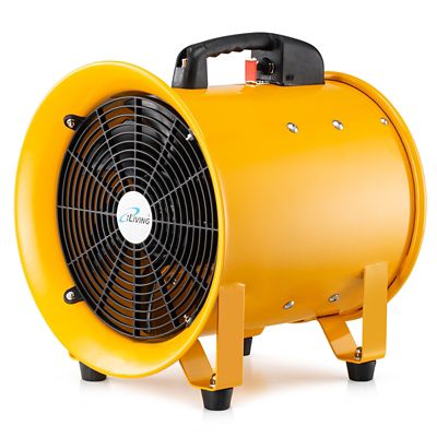 iLiving 20 in. Explosion Proof Ventilation Fan, 900W, 5830 CFM, Red, ILG8EF20EX