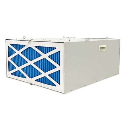 Image showing  3-Speed Air Filtration System Fan with Remote, Hanging Or on Wheels Filter, 1025 Cfm, ILG8AF8000