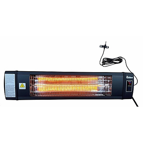 Dr. Infrared Heater Smart Greenhouse Heater with Built in Temperature Control and Digital Thermostat