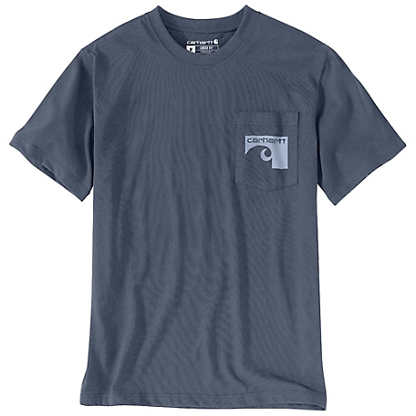 Carhartt Men's Relaxed Fit Heavyweight Short-Sleeve Pocket Farm Graphic T-Shirt