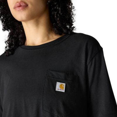 Image showing  Women's TENCEL Blend Boxy Fit Lightweight Crew Neck Short-Sleeve T-Shirt