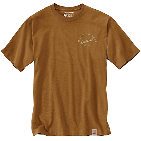 Carhartt Men's Loose Fit Heavyweight Short-Sleeve Anvil Graphic T-Shirt