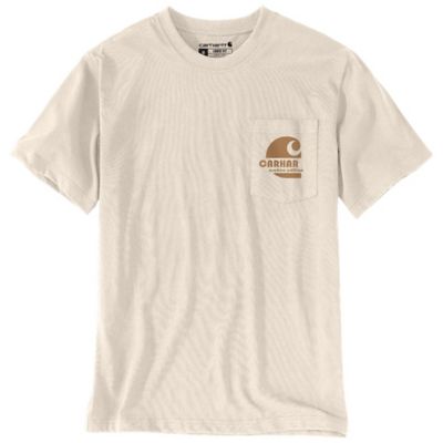Carhartt Men's Relaxed Fit Heavyweight Short-Sleeve Pocket Farm Graphic T-Shirt