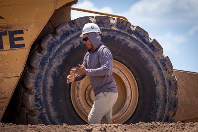 Image showing 4 th Carhartt Men's Force Sun Defender Lightweight Logo Graphic Long-Sleeve Hooded T-Shirt