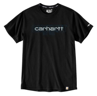 Carhartt Men's Force Relaxed Fit Midweight Logo Graphic Short-Sleeve T-Shirt