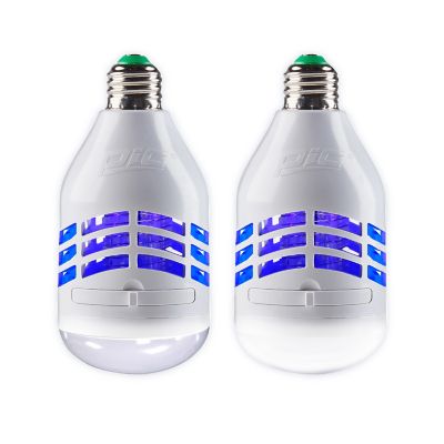PIC Insect Killer Zapper and LED Light - 2 Pack