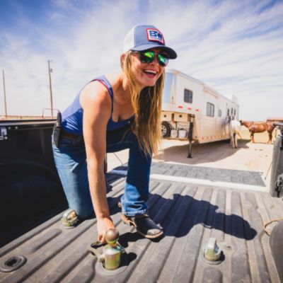 Image showing  2-5/16 in. Gooseneck Ball Trailer Hitch Kit with Chain Anchors and Case, 30,000 lb. Capacity, GNXA2061