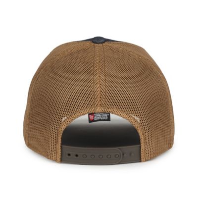 Image showing  Men's Mesh Back Structured Adjustable Cap with Screen-Printed Patch Logo