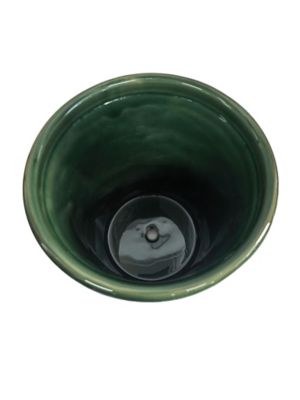 Image showing  10 in. Ceramic Flower Pot Jar