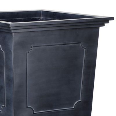 Image showing  220 lb. Metal Square Planter