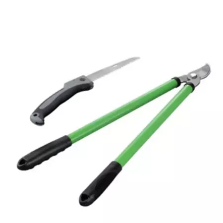 GroundWork 24" Diverter Lopper and 9" Pruning Saw Kit Pruning Saws