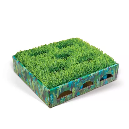 Catstages Grass Patch Hunting Box Cat Toy Cat Interactive Toys