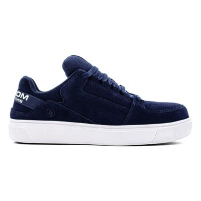 Image showing 1 th Volcom Men's Evolve ESD Composite Toe Shoes, Suede-Blue, VM30227