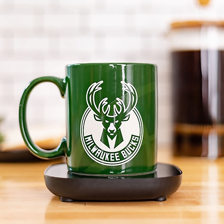 Uncanny Brands NBA Milwaukee Bucks Bango Mascot Mug Warmer with