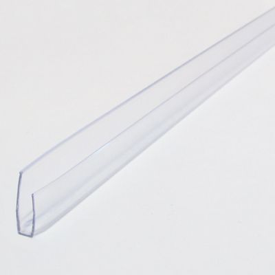 Polymershapes 1 in. x 96 in. x 1 in. Clear Polycarbonate Multiwall U-Channel