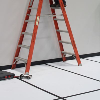 Image showing  48 in. x 96 in. x 0.157 in. White Corrugated Twinwall Plastic Sheet, 10 pk.