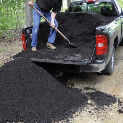 Image showing  48 in. x 96 in. x 0.157 in. Black Corrugated Twinwall Plastic Sheet, 10 pk.